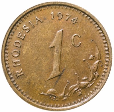 купить Родезия 1 цент (cent) 1974