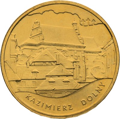 купить Польша 2 злотых 2008 "Памятники Польши - Казимеж-Дольны"