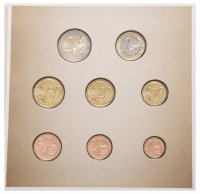 купить Австрия 2017 официальный годовой набор евро из 8 монет в буклете