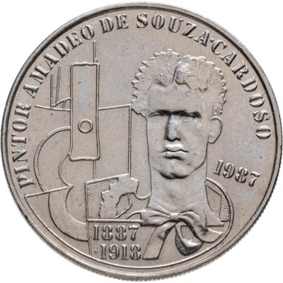 купить Португалия 100 эскудо (escudos) 1987 100 лет со дня рождения Амадеу ди Соуза-Кардозу