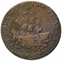 Купить Жетон Великобритания "God preserve the plough and sail"