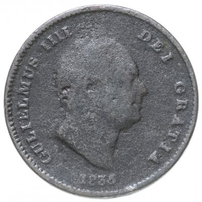 купить Великобритания 1/3 фартинга 1835