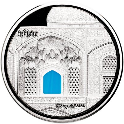 купить Палау 20 долларов 2020 " Тиффани - Исфахан", в футляре с сертификатом
