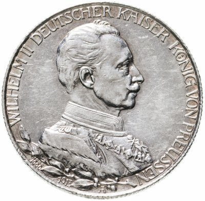 купить Германия (Империя), Пруссия 2 марки (mark) 1913 "25 лет правлению Вильгельма II"
