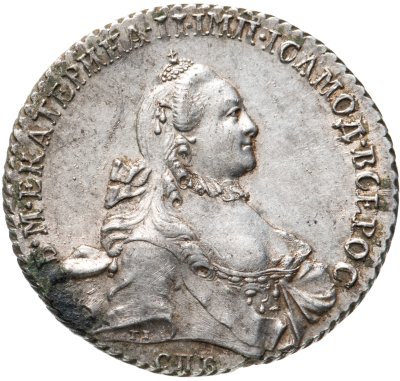 купить 1 рубль 1765 СПБ-TI-СА