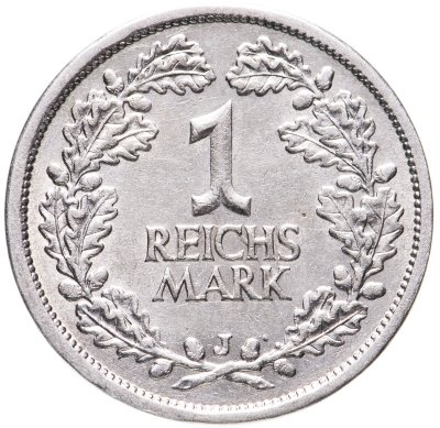 купить Германия 1 марка 1925 J