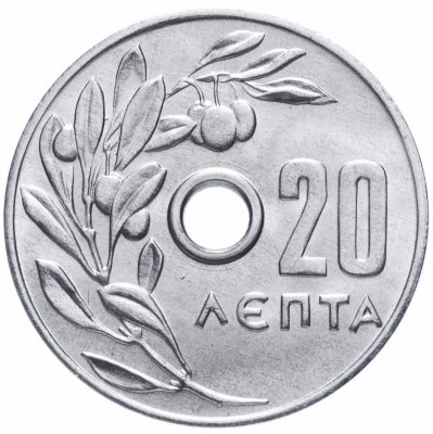 купить Греция 20 лепт 1971