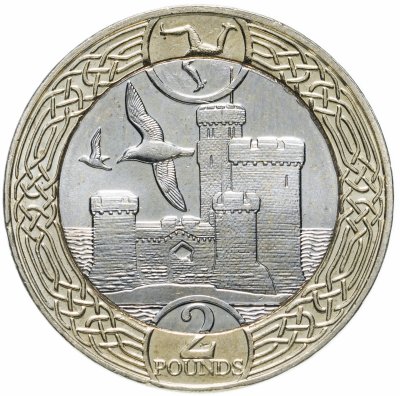 купить Остров Мэн 2 фунта (pounds) 2020