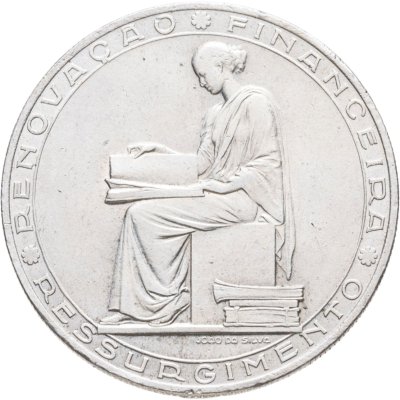 купить Португалия 20 эскудо (escudos) 1953 25 лет финансовой реформе