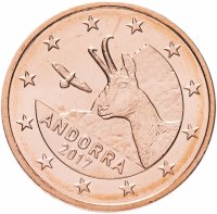 купить Андорра 2 цента 2017