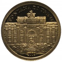 Купить Палау 1 доллар 2009 "Фонтан де Треви"