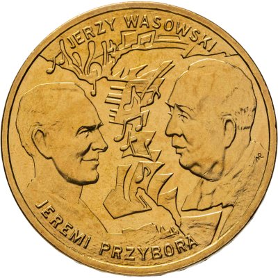 купить Польша 2 злотых 2011 "Иеремия Пржибора, Ежи Васовский (Jeremi Przybora, Jerzy Wasowski)"