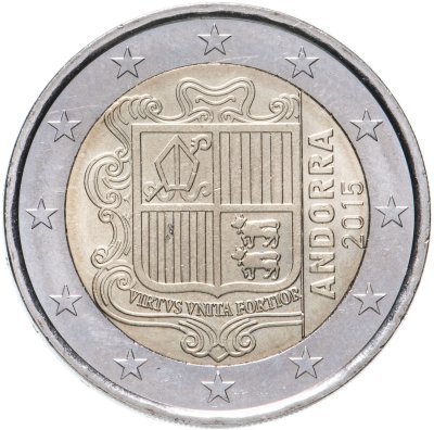 купить Андорра 2 евро 2015