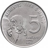 купить Бразилия 5 сентаво (centavos) 1978 "ФАО - Зебу"