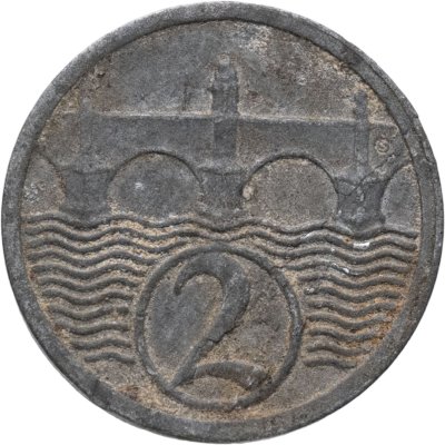 купить Чехословакия 2 геллера (halere) 1924