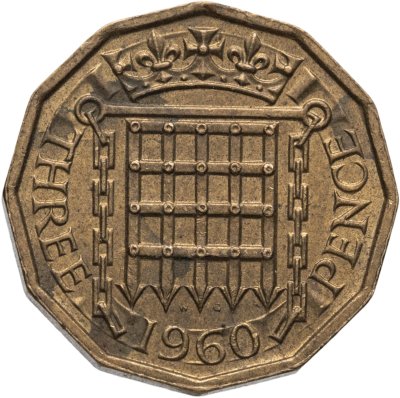 купить Великобритания 3 пенса (pence) 1960