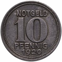 купить Германия (Кобленц) нотгельд 10 пфеннигов 1920