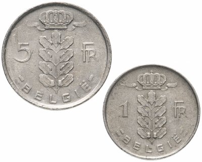 купить Бельгия набор монет 1948-1988, случайная дата