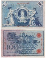 купить Германия 100 марок 1908 (Pick 33)