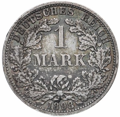 купить Германия (Германская Империя) 1 марка 1898 "А" - Берлин