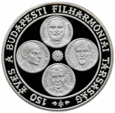 купить Венгрия 5000 форинтов 2003 "150 лет музыкальной филармонии в Будапеште"