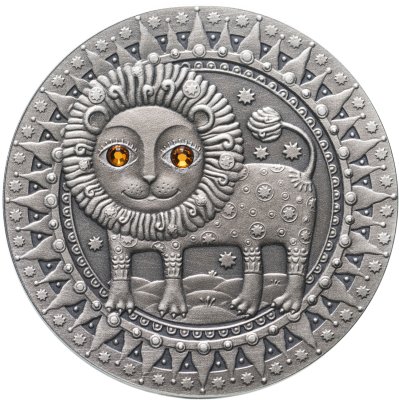 купить Беларусь 20 рублей 2009 "Знаки зодиака - Лев"