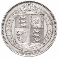 Купить Великобритания 1 шиллинг 1887