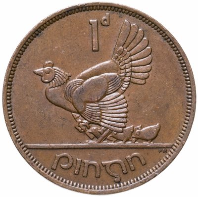 купить Ирландия 1 пенни (penny) 1964
