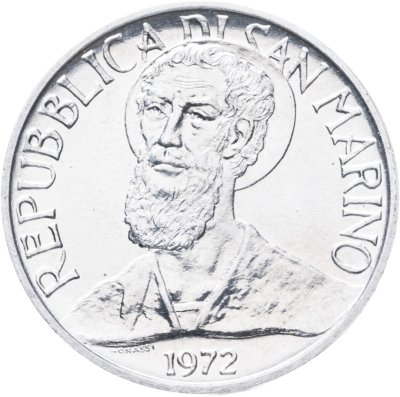 купить Сан-Марино 5 лир (lire) 1972
