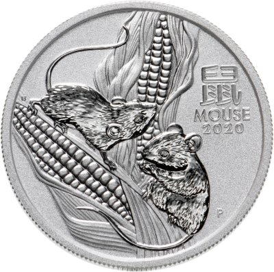 купить Австралия 50 центов 2020 UNC "Восточный календарь - Год мыши (крысы)"