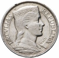 Купить Латвия 5 латов (lati) 1932
