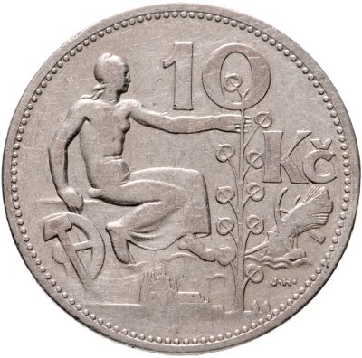 купить Чехословакия 10 крон (korun) 1932