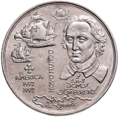купить Португалия 200 эскудо (escudos) 1992 Новый мир - Америка