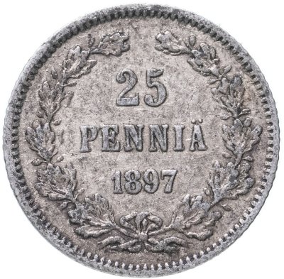купить 25 пенни (pennia) 1897 L