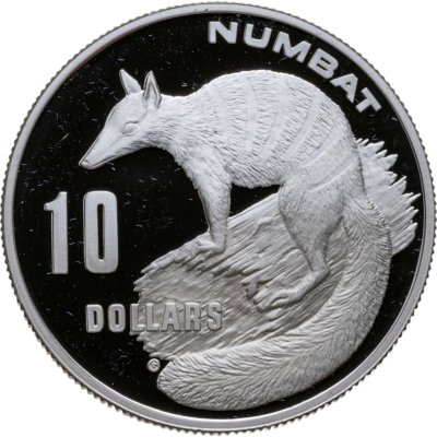 купить Австралия 10 долларов (dollars) 1995 Сумчатый муравьед