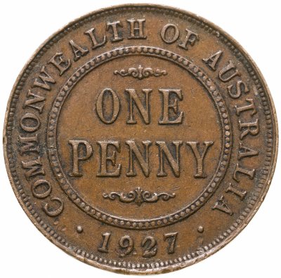 купить Австралия 1 пенни (penny) 1927
