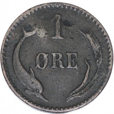 купить Дания 1 эре 1875