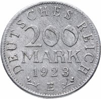 купить Германия 200 марок 1923 E