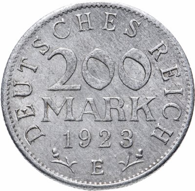 купить Германия 200 марок 1923 E