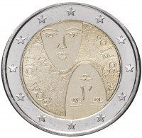 купить Финляндия 2 евро 2006 "100-летие введения в Финляндии универсального и равного избирательного права"