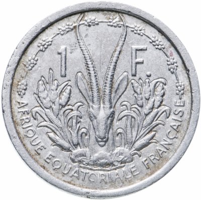 купить Французская Экваториальная Африка 1 франк (franc) 1948