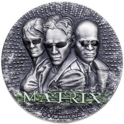 купить Остров Ниуэ 5 долларов 2022 "Матрица", в футляре с сертификатом