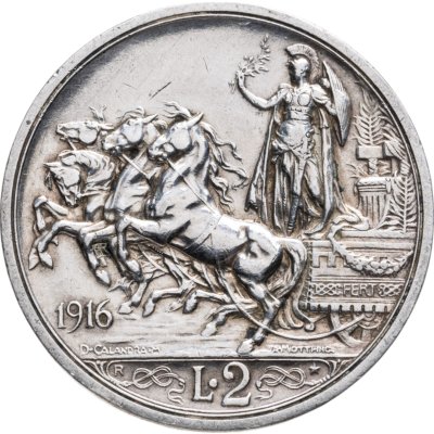 купить Италия 2 лиры 1916