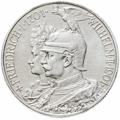 купить Германия (Империя), Пруссия 2 марки (mark) 1901 "200 лет Пруссии"