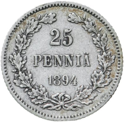 купить 25 пенни (pennia) 1894 L