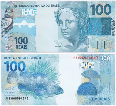 купить Бразилия 100 реалов 2010 (Pick 257g)