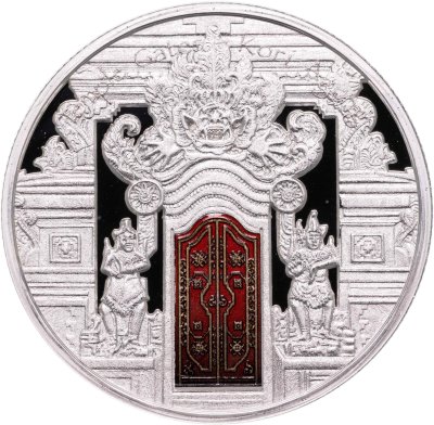 купить Фиджи 10 долларов 2012 "Дворцовые врата: Кори агунг" с сертификатом
