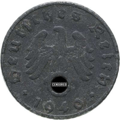 купить Германия (Третий рейх) 5 рейхспфеннигов (reichspfennig) 1940-1945, случайный год