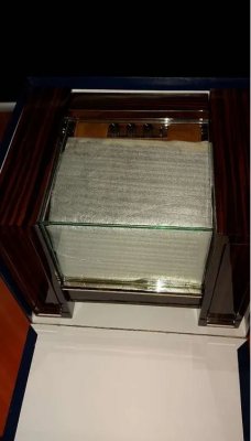 купить Шкатулка для часов с автоподзаводом для 4 часов, дерево, стекло, металл, пластик, 1950-1980 гг.