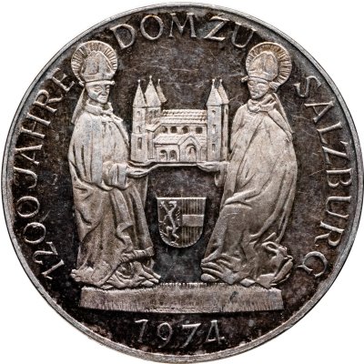 купить Австрия 50 шиллингов (shilling) 1974 1200 лет Зальцбургскому собору